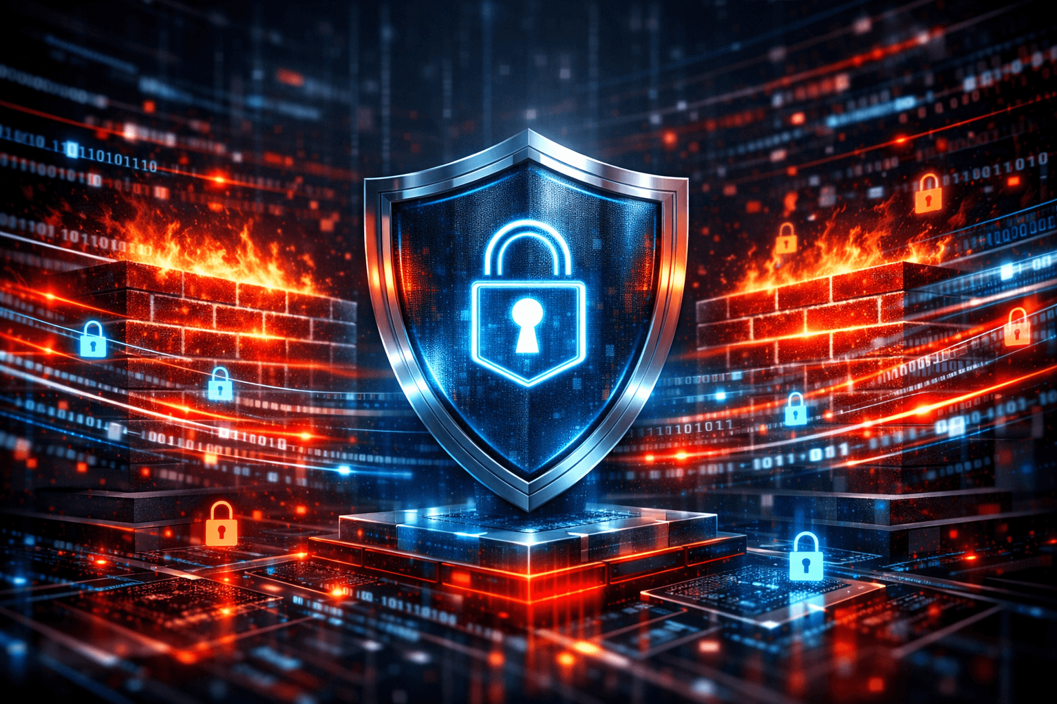 CrvenaOS kernel-level security protection